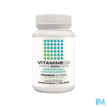 Afbeelding in Gallery-weergave laden, Vit D3 Forte 3000iu Caps 120 Pharmanutrics
