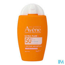 Load image into Gallery viewer, Avene Zon Spf50+ Ultra Fluid Eclat Radiance 50ml
