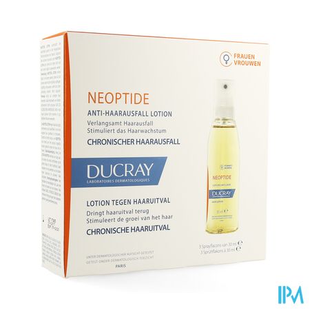 Ducray Neoptide Tegen Haaruitval Lotion 3x30ml