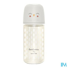 Afbeelding in Gallery-weergave laden, Suavinex Bonhomia Bottleglas Sili.feath.beige240ml
