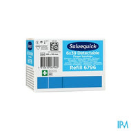 Salvequick Lange Vingerpleister Blauw 6796
