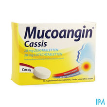 Afbeelding in Gallery-weergave laden, Mucoangin Zwarte Bes Zuigtabletten 30x20mg

