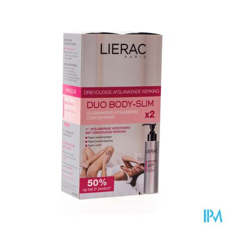 Lierac Bodyslim Conc.multi Action Pompfl 2x200ml