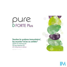 Afbeelding in Gallery-weergave laden, Pure D Forte Plus Kauwtabl 60

