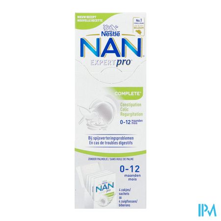 Nan Expertpro Complete 0-12m Sticks 4x26,2g