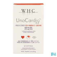 Afbeelding in Gallery-weergave laden, UnoCardio X2 Softgels 60
