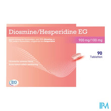 Afbeelding in Gallery-weergave laden, Diosmine+Hesperidine EG 900Mg+100Mg Tabl 90
