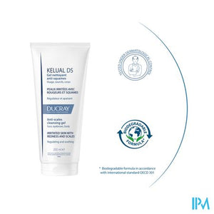 Ducray Kelual Ds Reinigingsgel A/schilfers200ml Nf