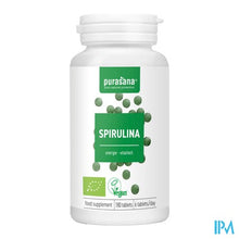 Afbeelding in Gallery-weergave laden, Purasana Vegan Spirulina Bio Tabl 180

