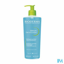 Afbeelding in Gallery-weergave laden, Bioderma Sebium Schuimende Gel 500ml
