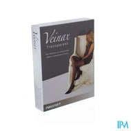 Veinax Hold-ups Transparant 2 Lang Zwart Maat 2