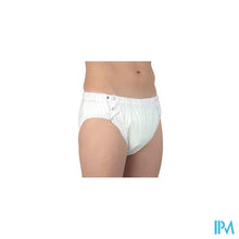 Load image into Gallery viewer, Suprima 1312 Slip Pvc Breed Drukknopen Wit S
