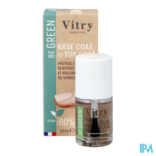 Afbeelding in Gallery-weergave laden, Nagellak Be Green 2&1 Base & Top Coat 10ml
