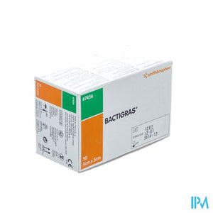 Bactigras Verband 5cmx 5cm 50 7456