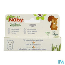 Load image into Gallery viewer, Nuby Tandgel 4m+ 15g

