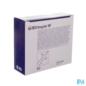 Bd Insyte-w Cath.iv 22g 1 0,9x25mm Blauw 50 381323