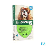Advantage 100 Honden 4<10kg 4x1,0ml