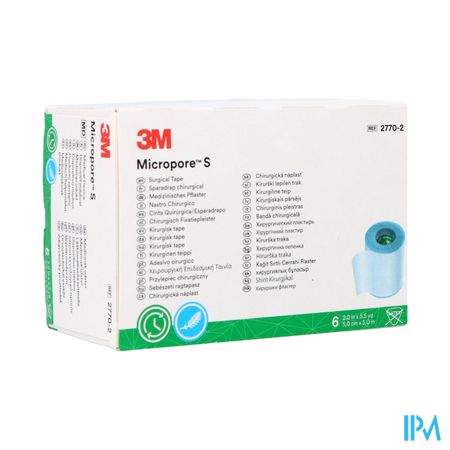 Micropore S 3m Hechtpleister 5 X500cm