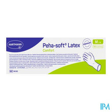 Afbeelding in Gallery-weergave laden, Peha Soft Handschoen Latex Comfort M 100 942022
