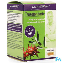 Load image into Gallery viewer, Mannavital Tensoton Forte V-caps 60
