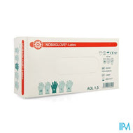 Noba Handschoen Latex Poedervrij M 100 5700650