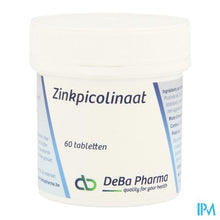 Afbeelding in Gallery-weergave laden, Zn Picolinat Comp 60x225mg Deba
