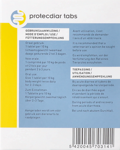 Protecdiar Dog Tabl 100