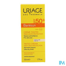 Afbeelding in Gallery-weergave laden, Uriage Bariesun Cr Getint Licht Ip50+ 50ml
