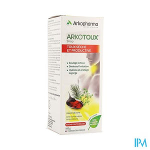 Arkotus Siroop Droog Diep Zittende Hoest 140ml