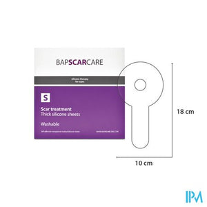 Bap Scar Care S Silicoonverb Adh Diam.10x18 2 Paar
