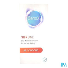 Load image into Gallery viewer, Sensx Slik Line Condooms 20

