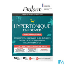 Afbeelding in Gallery-weergave laden, Hypertonisch Zeewater Amp 30 Fitoform
