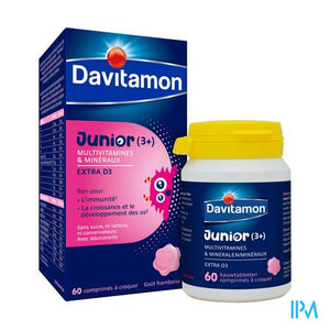 Davitamon Junior Framboise V1 Comp 60