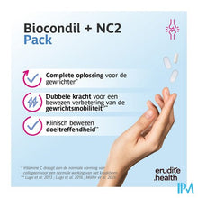 Afbeelding in Gallery-weergave laden, Biocondil Nc2 Filmomh Tabl 180 + Caps 90 Nf
