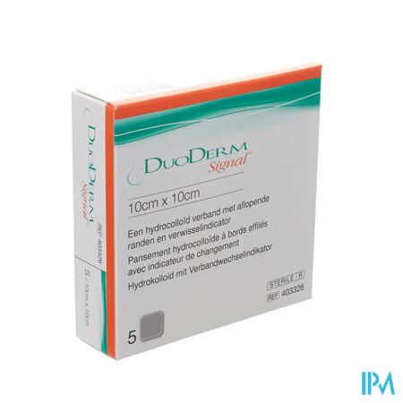 Duoderm Signal Verb Hydro St. Transp 10,0x10,0cm 5