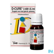 Afbeelding in Gallery-weergave laden, D-cure 2400ie/ml Drinkbare Opl 10ml

