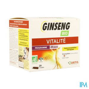 Ortis Ginseng Bio 20x15ml