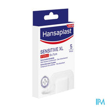 Load image into Gallery viewer, Hansaplast Sensitive Xl 6cmx7cm Strips 5
