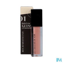 Afbeelding in Gallery-weergave laden, Couleurs De Noir Instant Gloss Lip Max.01 Light C.
