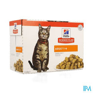 Hills Sc.plan Feline Adult Chicken 12x85g