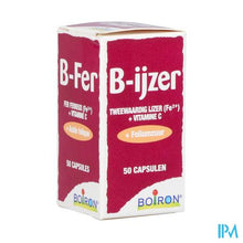 Load image into Gallery viewer, B-ijzer Nutridoses Caps 50 Boiron
