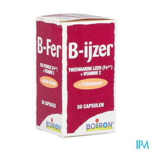 B-ijzer Nutridoses Caps 50 Boiron