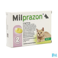 Milprazon 4mg/ 10mg Kat +0,5kg Comp 1x2