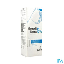 Load image into Gallery viewer, Minoxidil Biorga 5% Opl Cutaan Koffer Fl 1x60ml
