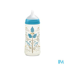 Afbeelding in Gallery-weergave laden, Suavinex Gold Bottle Silicone Slow Flow 360ml Blue
