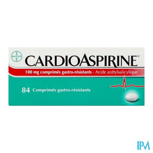 Afbeelding in Gallery-weergave laden, Cardioaspirine Maagsapresist. Tabl 84 X 100mg
