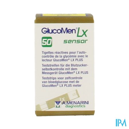 Glucomen Lx Sensor Strips 50 39553