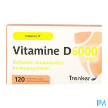 Load image into Gallery viewer, Vitamine D6000 Trenker Tabl 120 Nf
