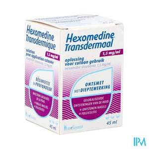 Hexomedine Sol 45ml Transcut