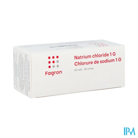 Natrium Chloride 1g Comp 50 Fag